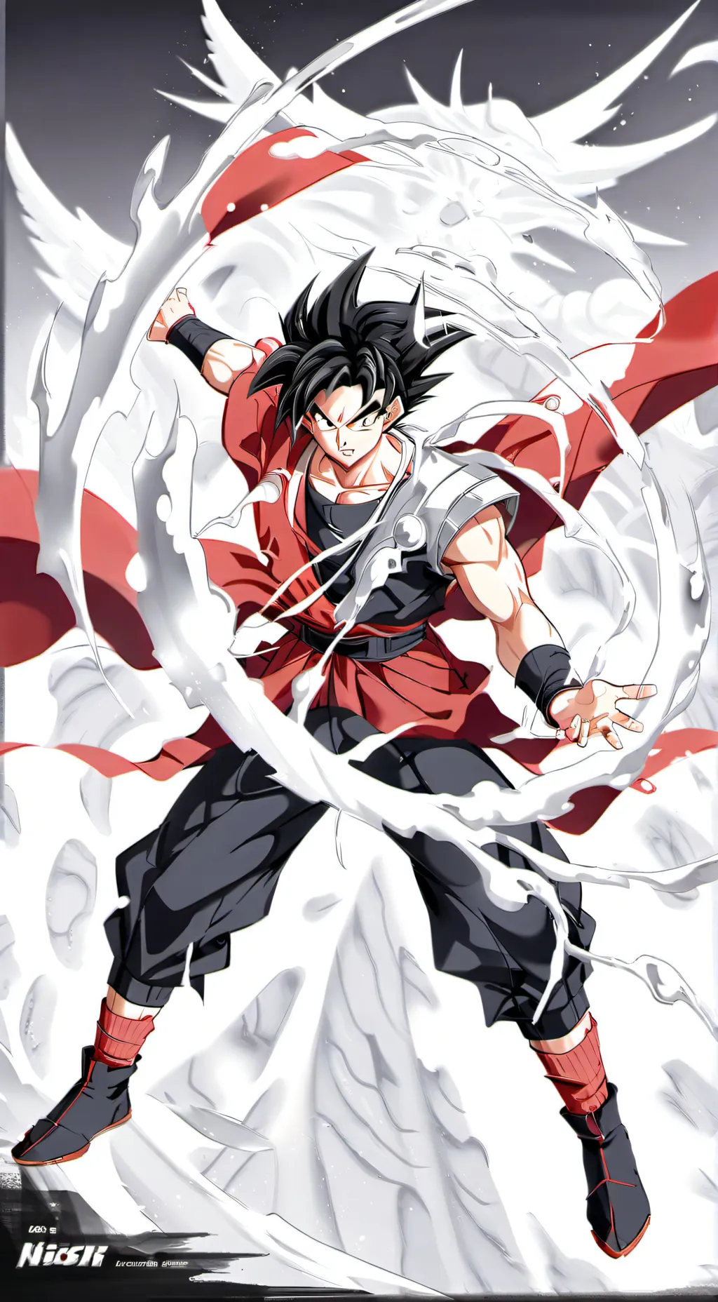 ai character: goku (z-mid) background