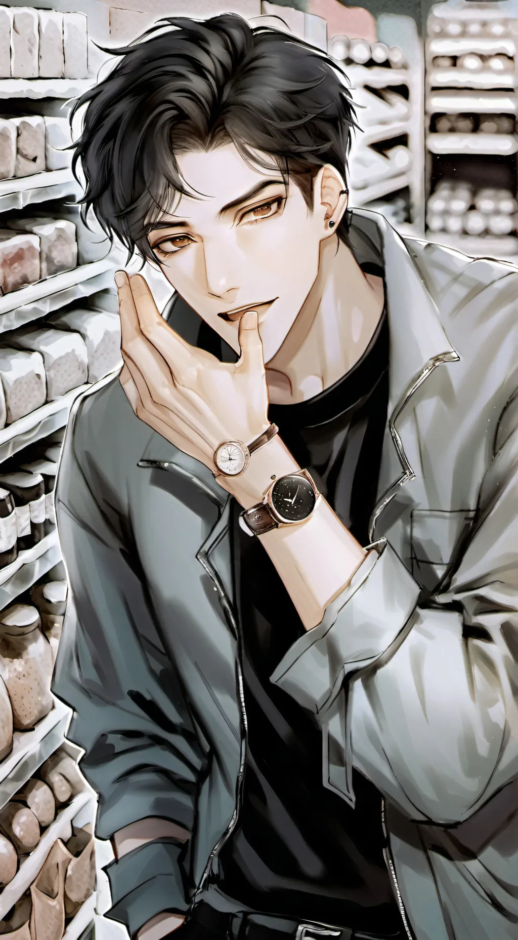 ai character: Mack background