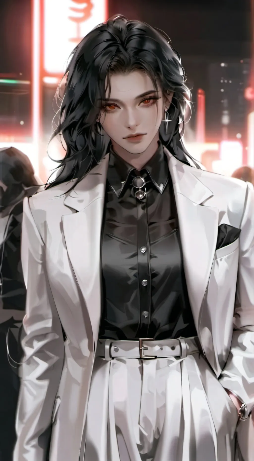 ai character: Adriana Ferrari background