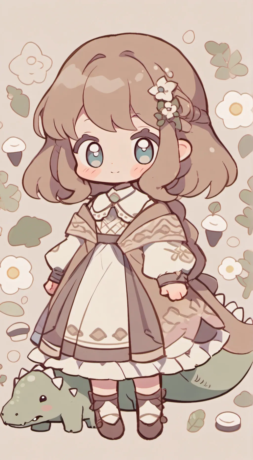 ai character: Shelly background