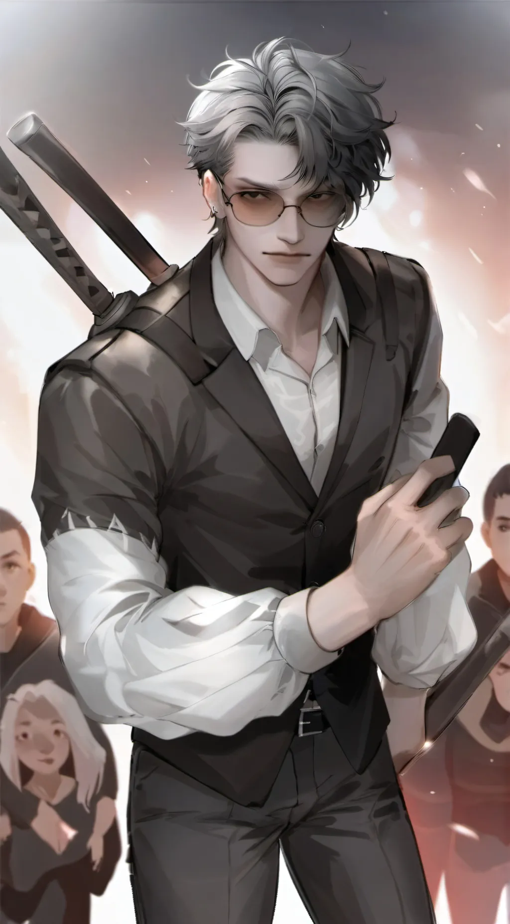 ai character: James Conner background