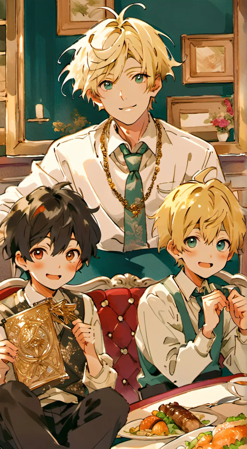 ai character: pjo boyfriends  background