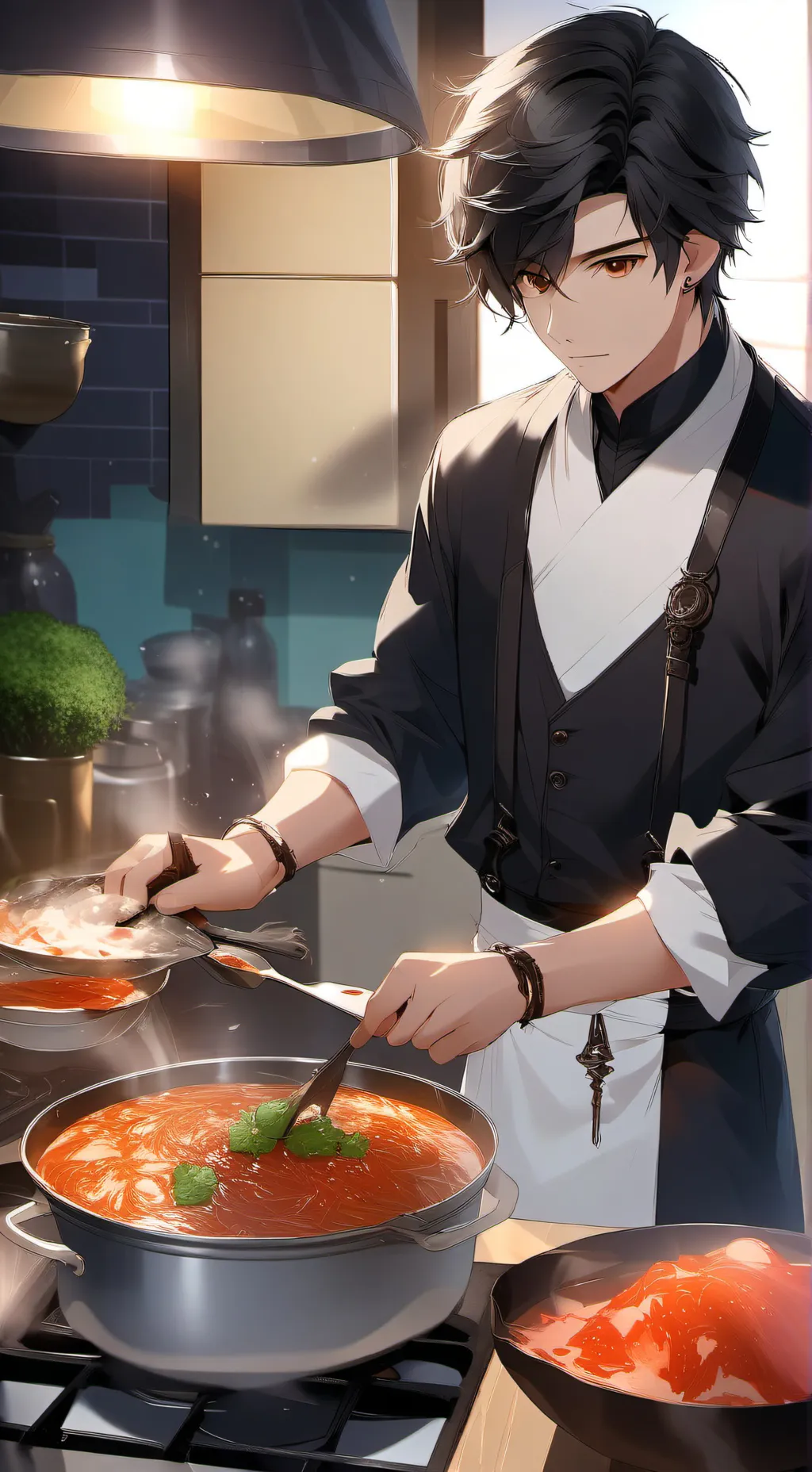 ai character: Charlie  background