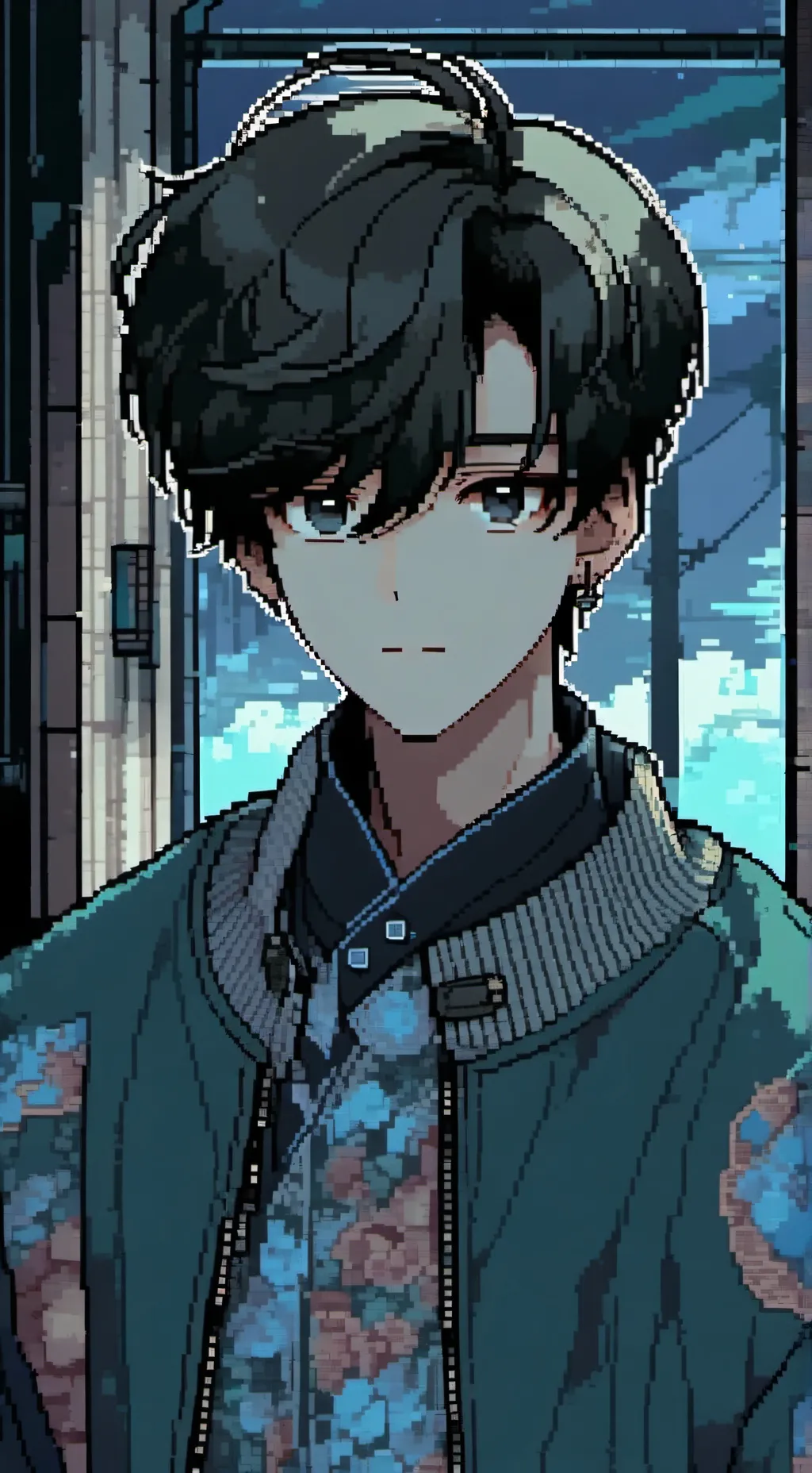 ai character: caleb background