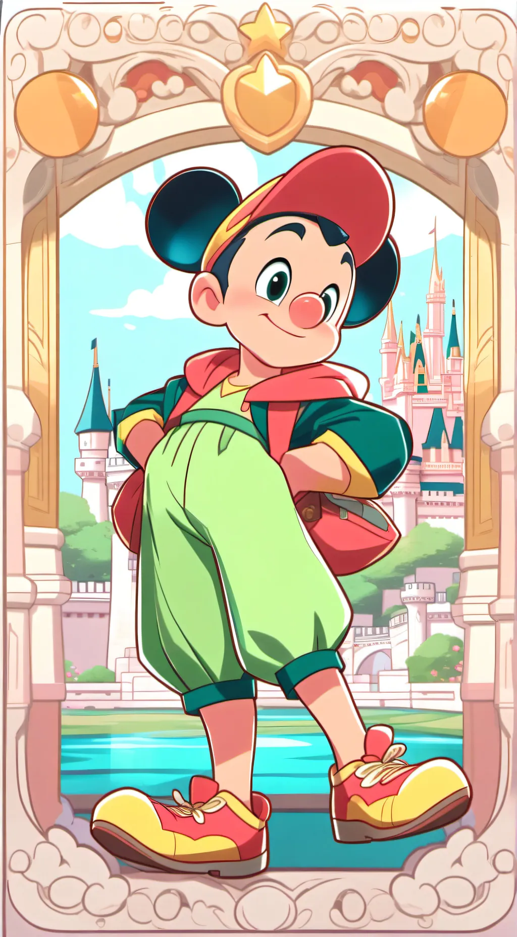 ai character: RedCap background