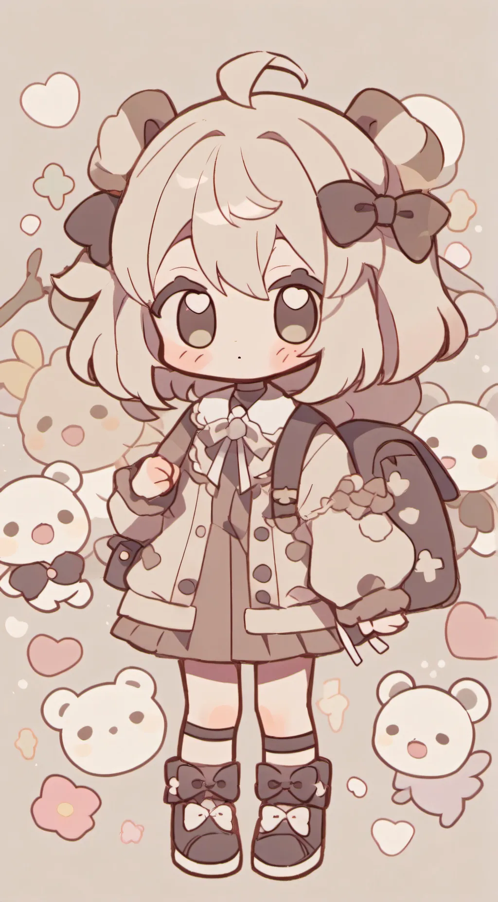 ai character: tania✨💅 background