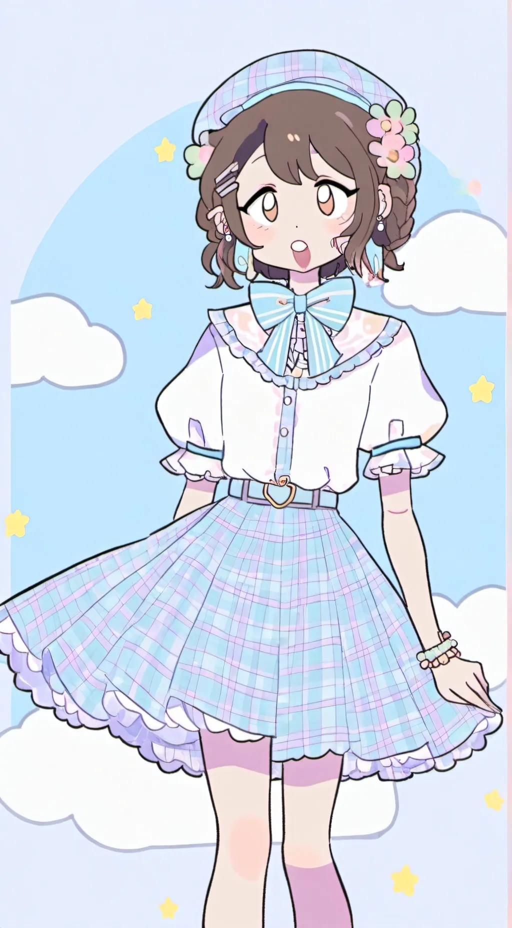 ai character: tsams  background