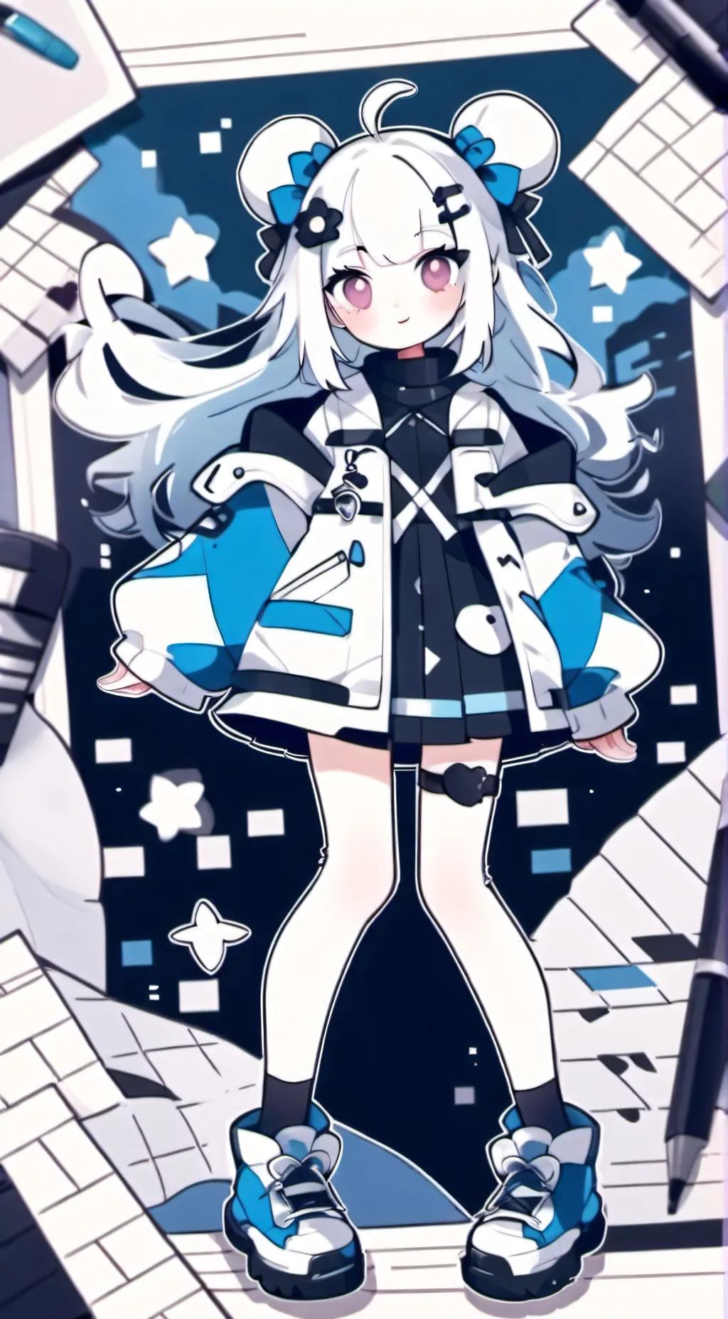 ai character: Mha everyonehate u background