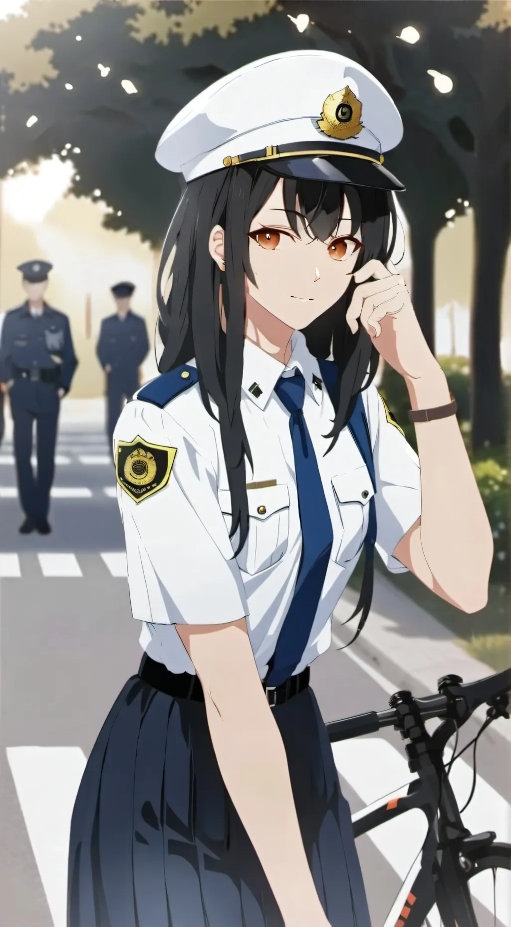 ai character: Саша background