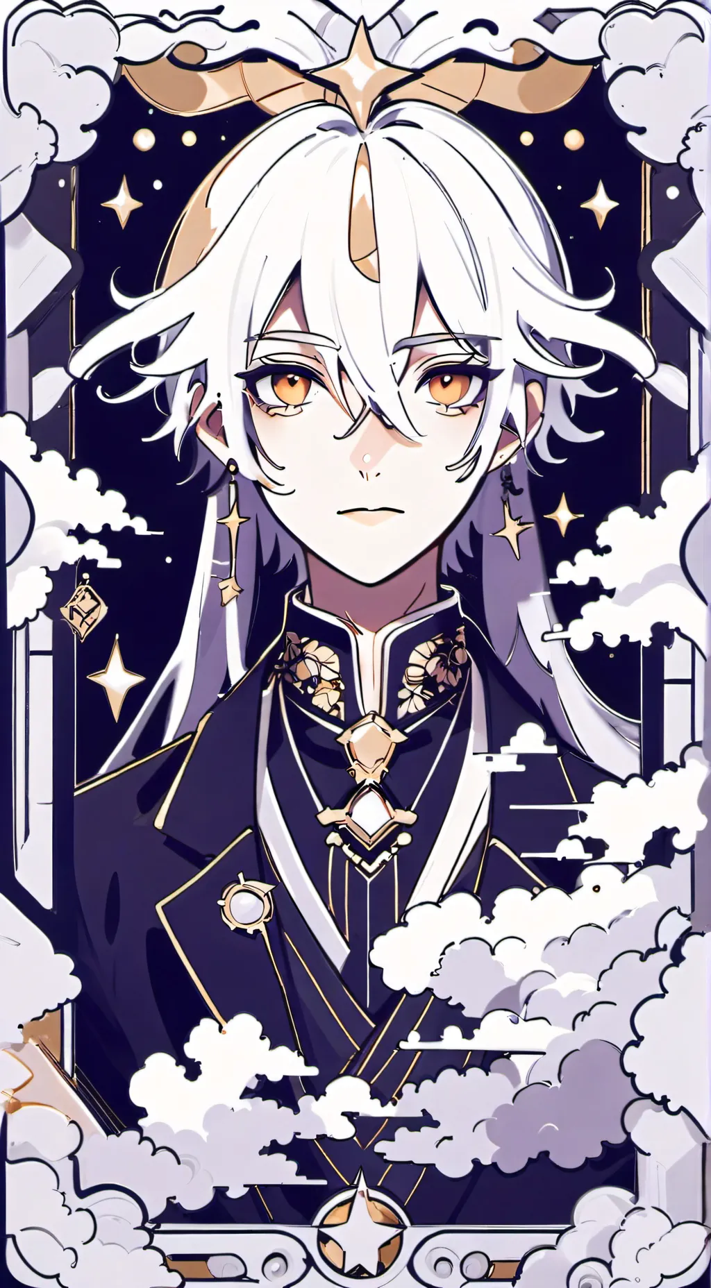 ai character: Homeless kitten background