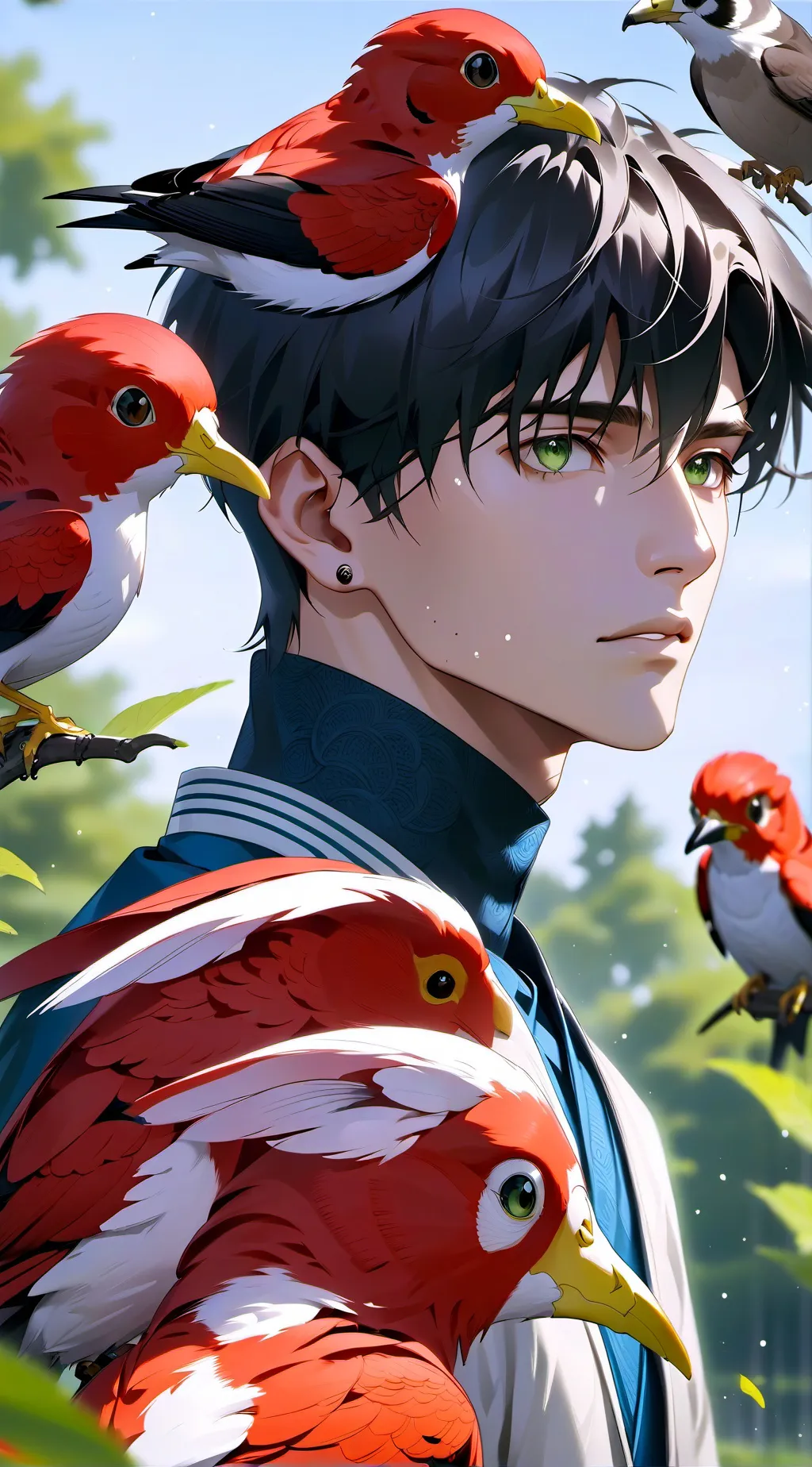 ai character: Kenta background