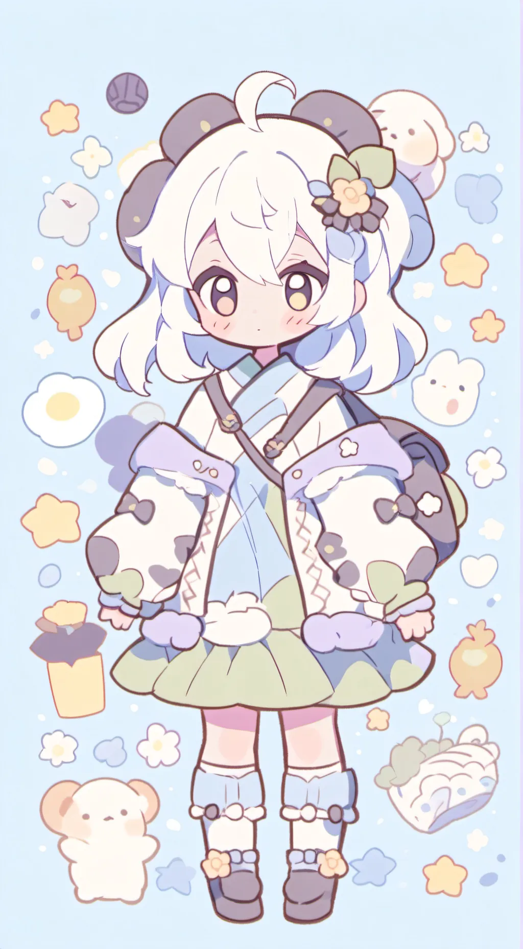 ai character: chena background