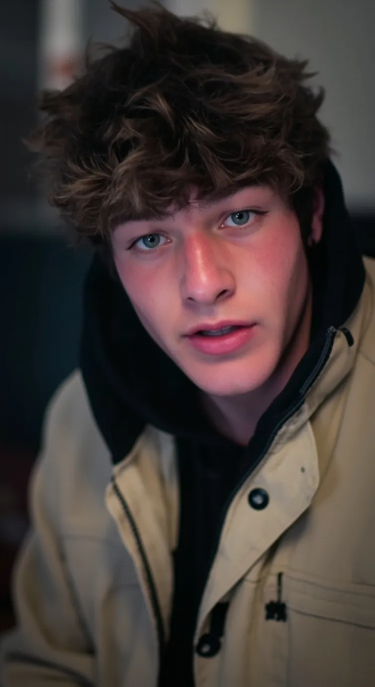 ai character: Caden  background