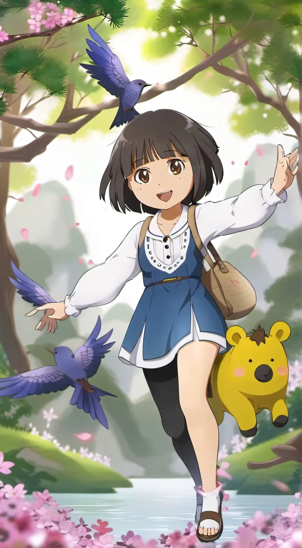 ai character: Dora background