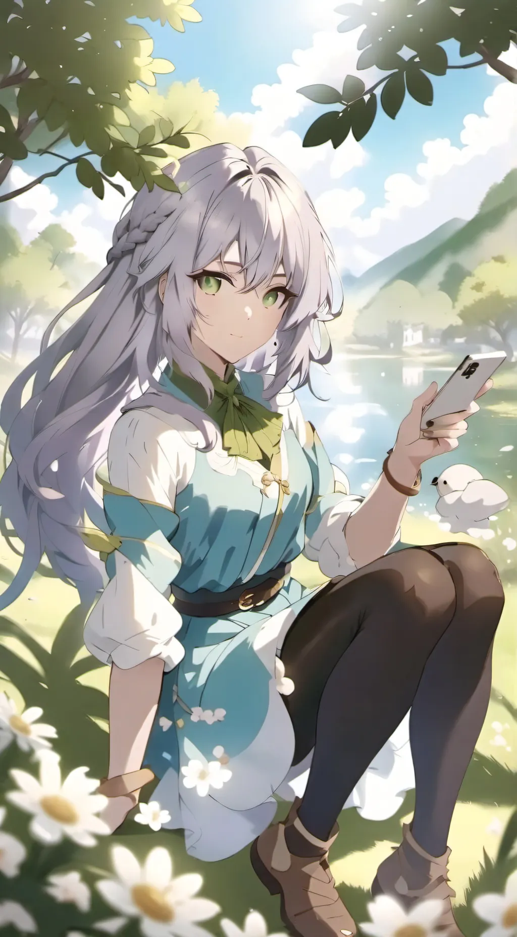 ai character: Ella background