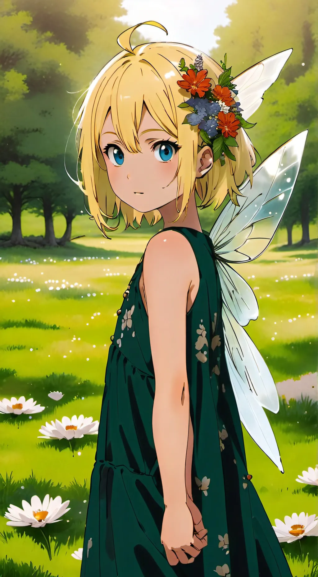 ai character: Elara background