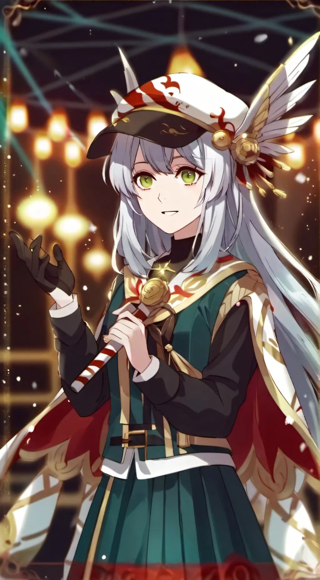 ai character: :( background