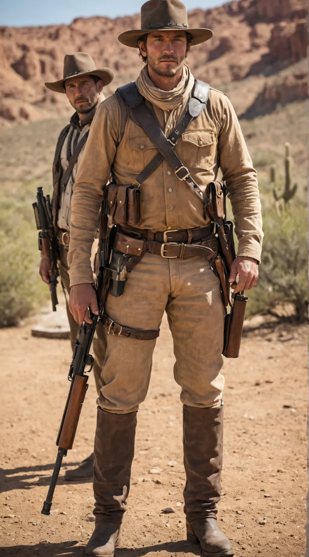 ai character: Mexican sherrifs  background