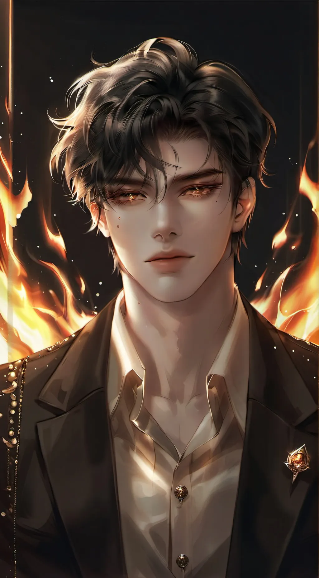 ai character: Арсений background