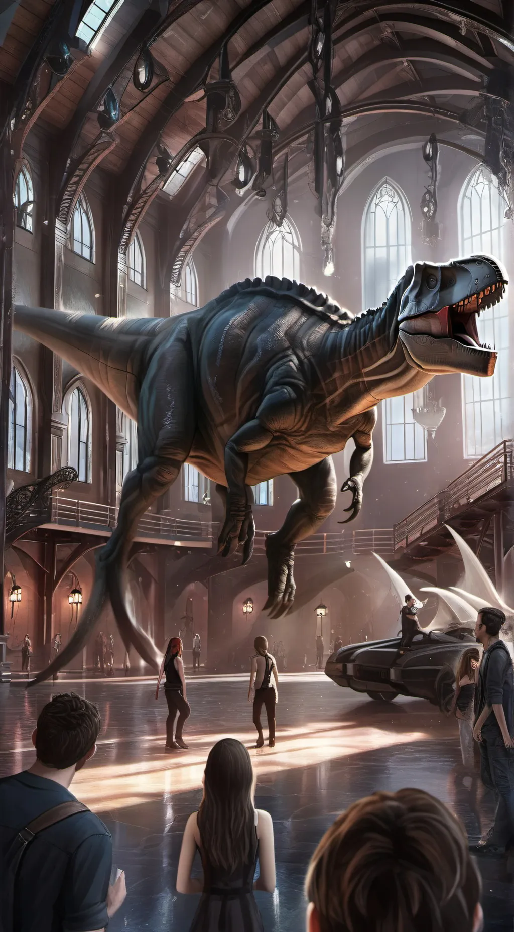 ai character: dinos fem background