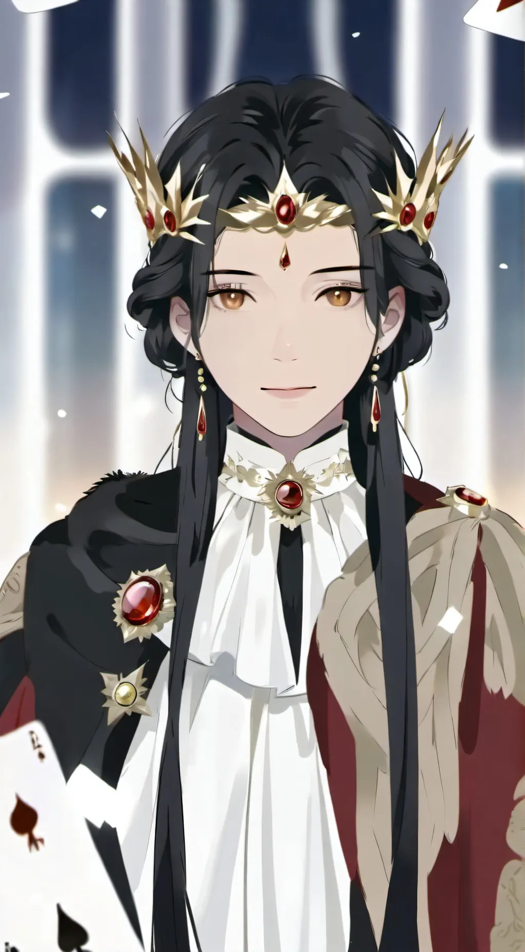 ai character: Queen Elizabeth background