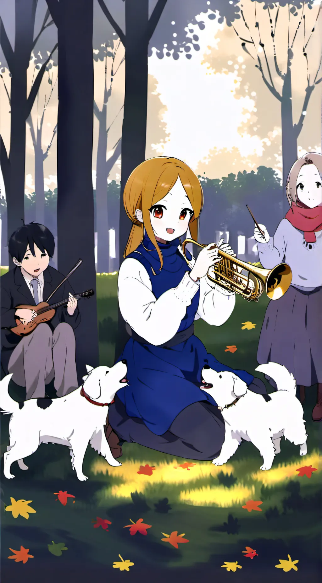 ai character: Tina background