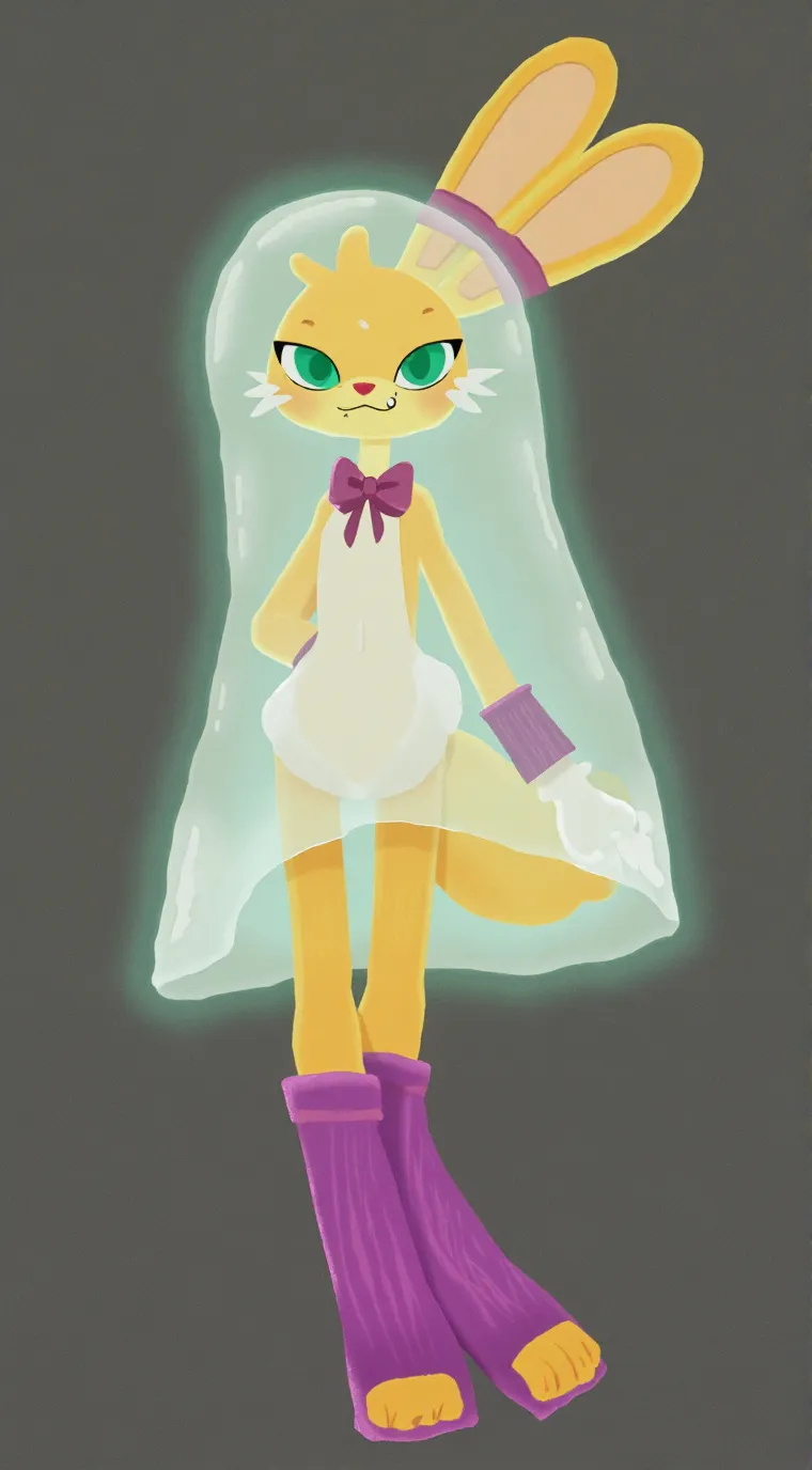 ai character: Springbonnie background