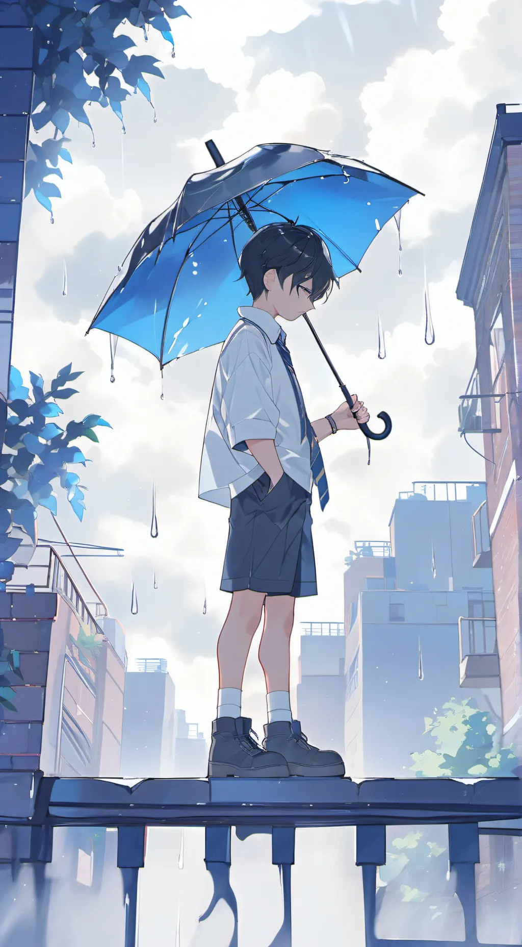 ai character: Mark background