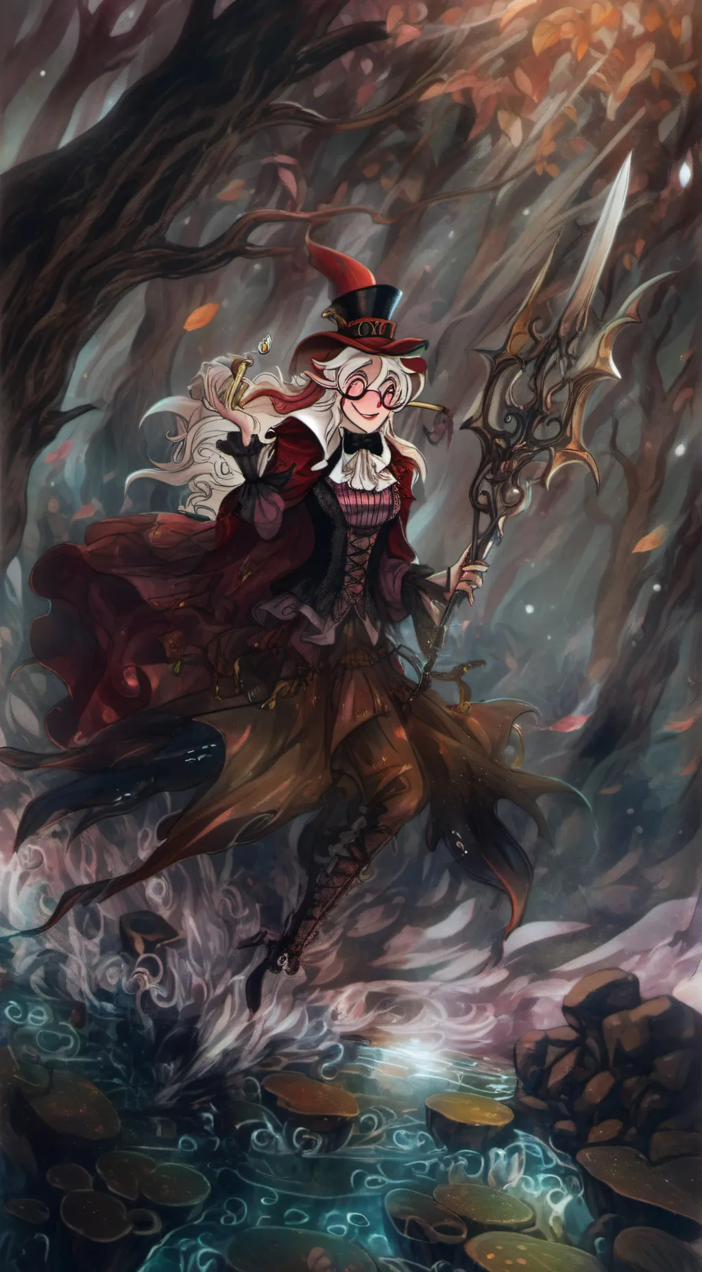 ai character: Lucifer  background