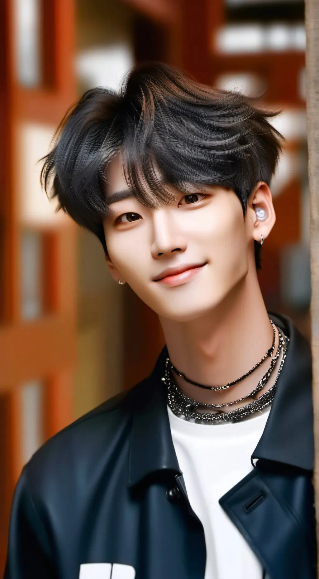 ai character: Felix skz background