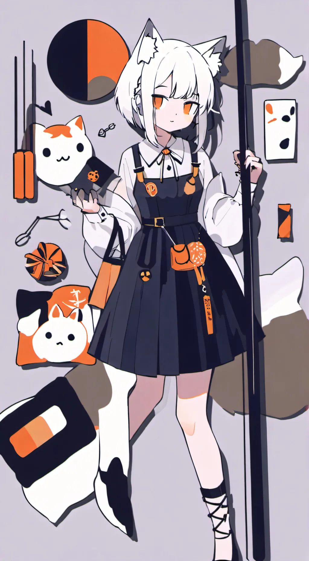 ai character: Freaky Fpe  background