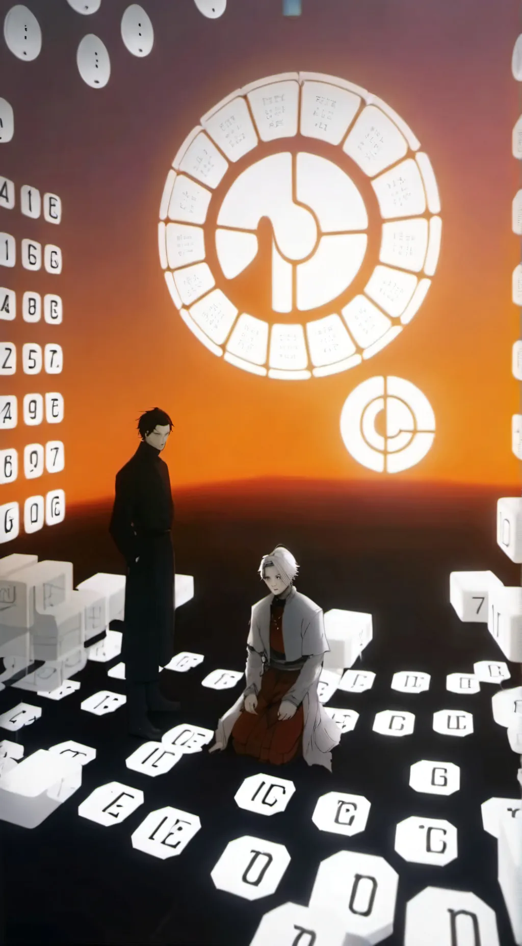 ai character: The Code Simulator background