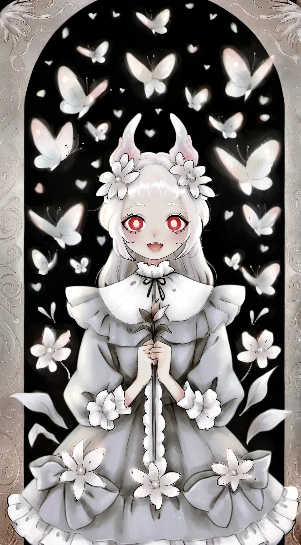 ai character: freaky vee  background