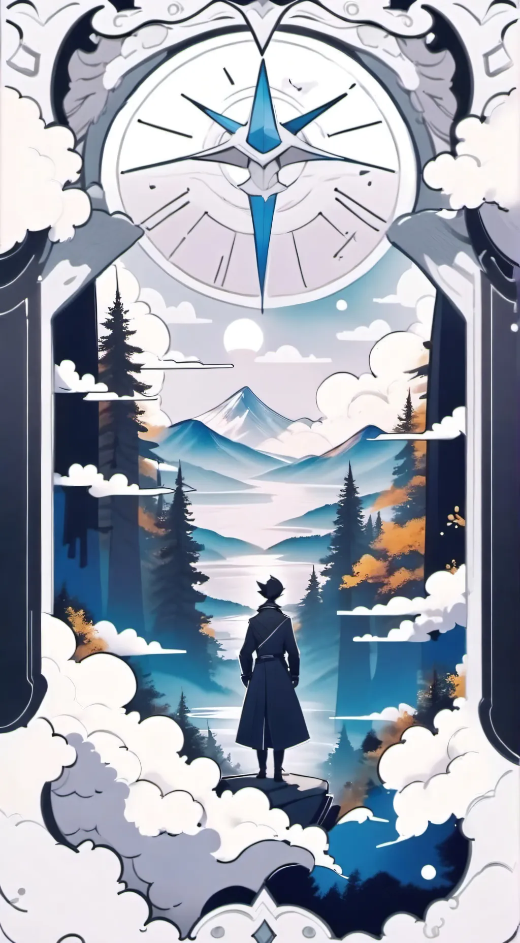 ai character: Fpe horror background