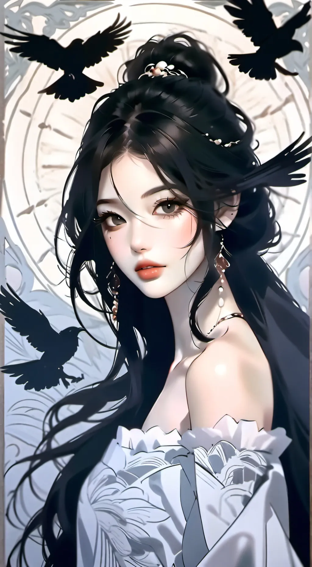 ai character: Selen :) background