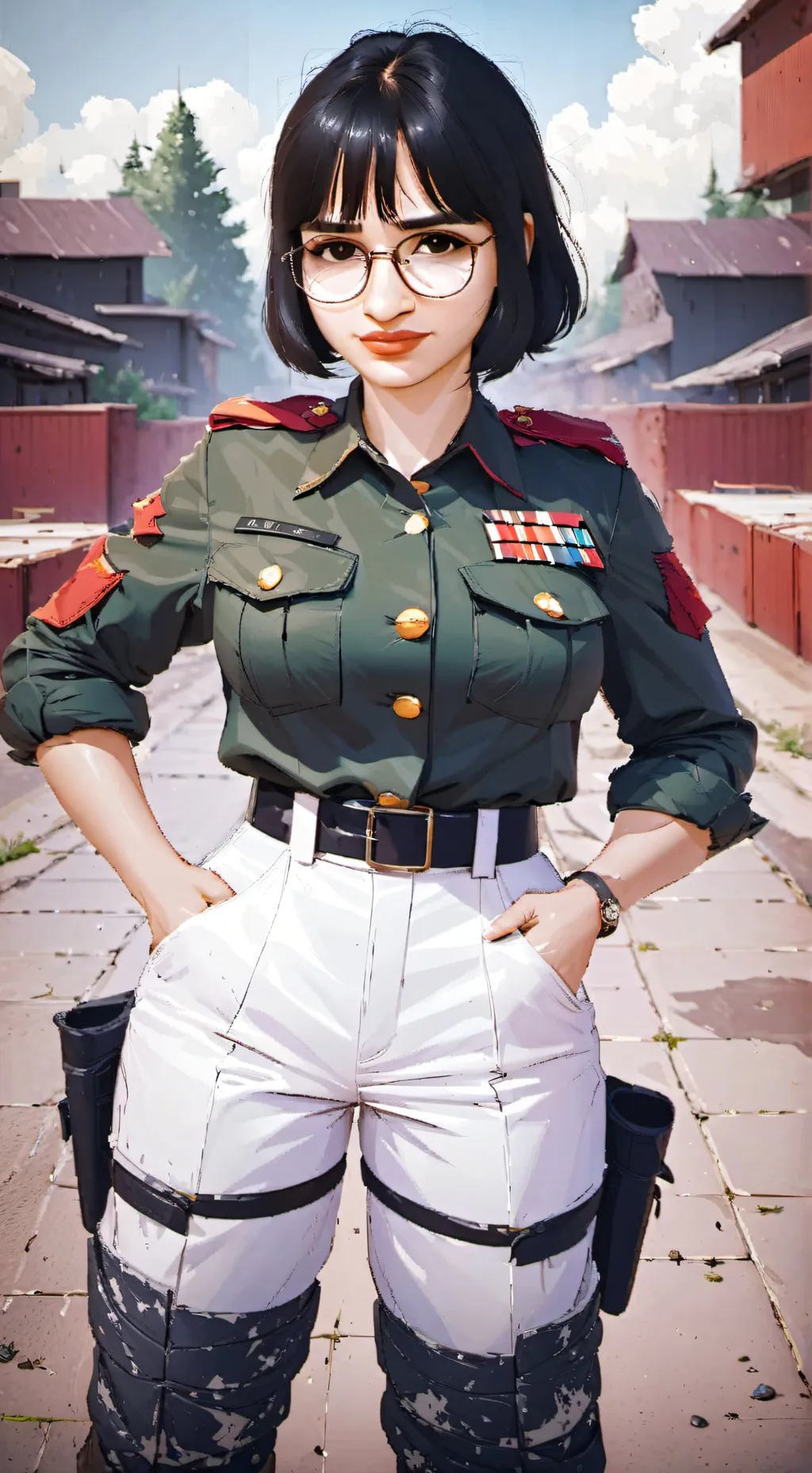 ai character: Sofia Sánchez  background