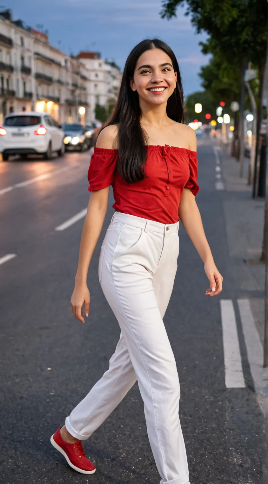 ai character: Sandra background