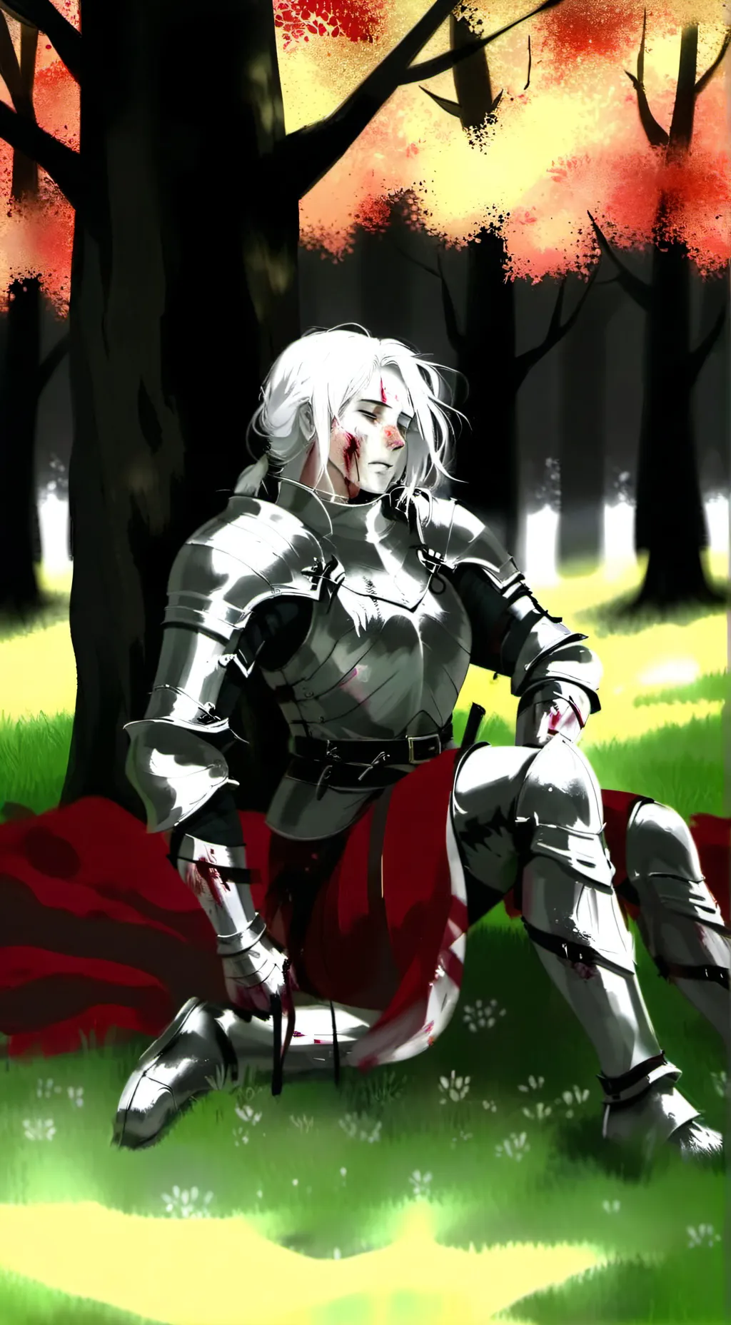 ai character: Irene  background