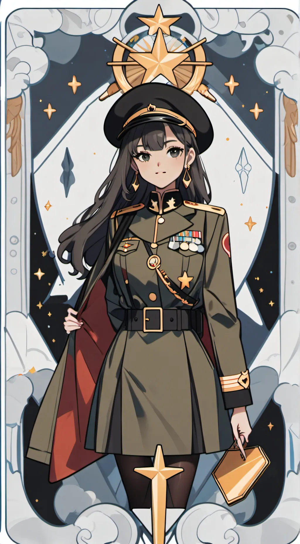 ai character: mariana 🪖⛑ background