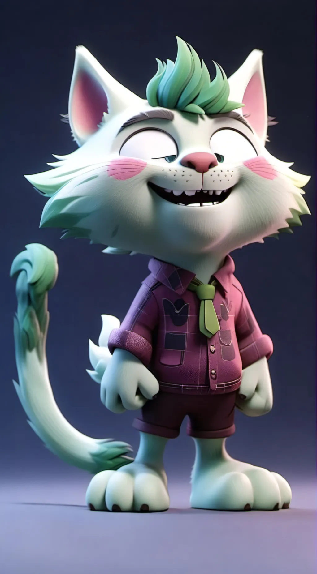 ai character: kevin background