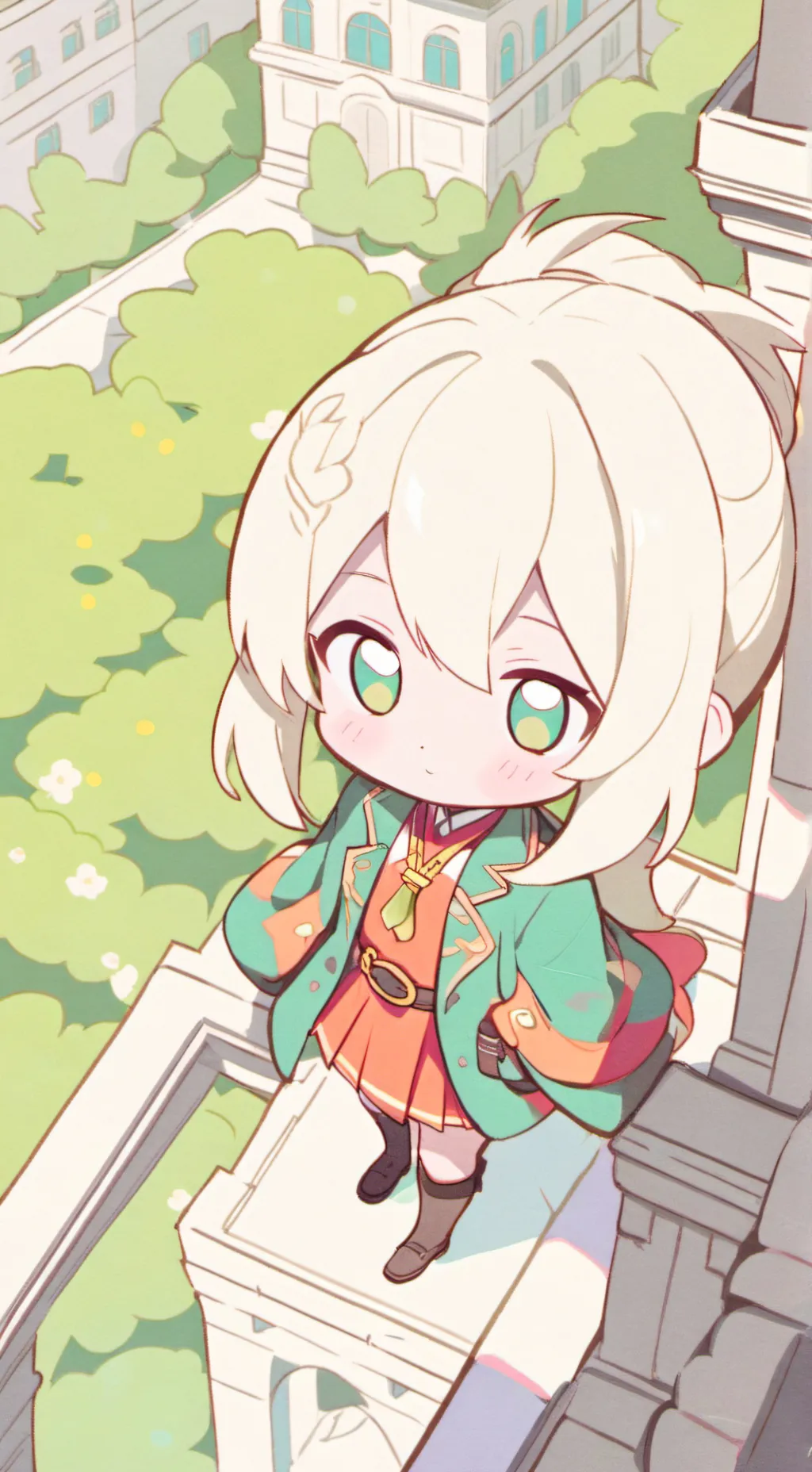 ai character: is this the end?.. background