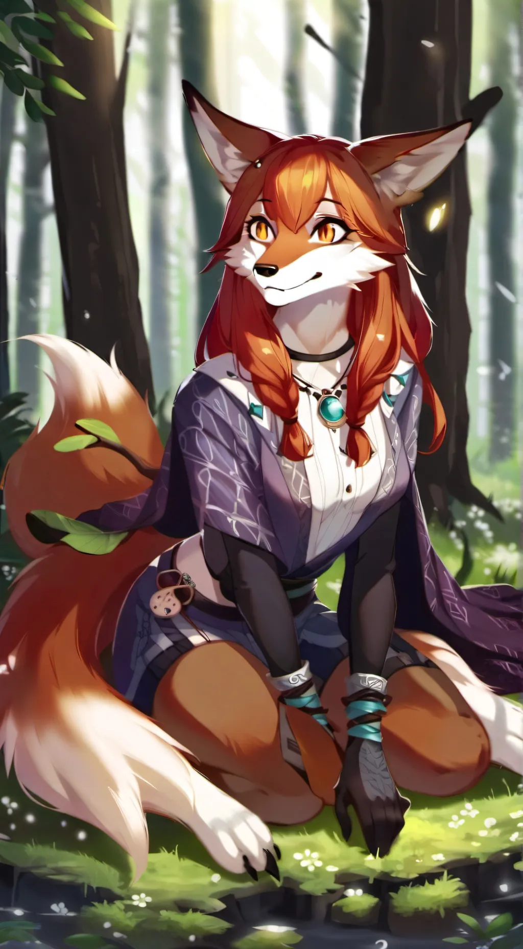 ai character: Amari ￼ background