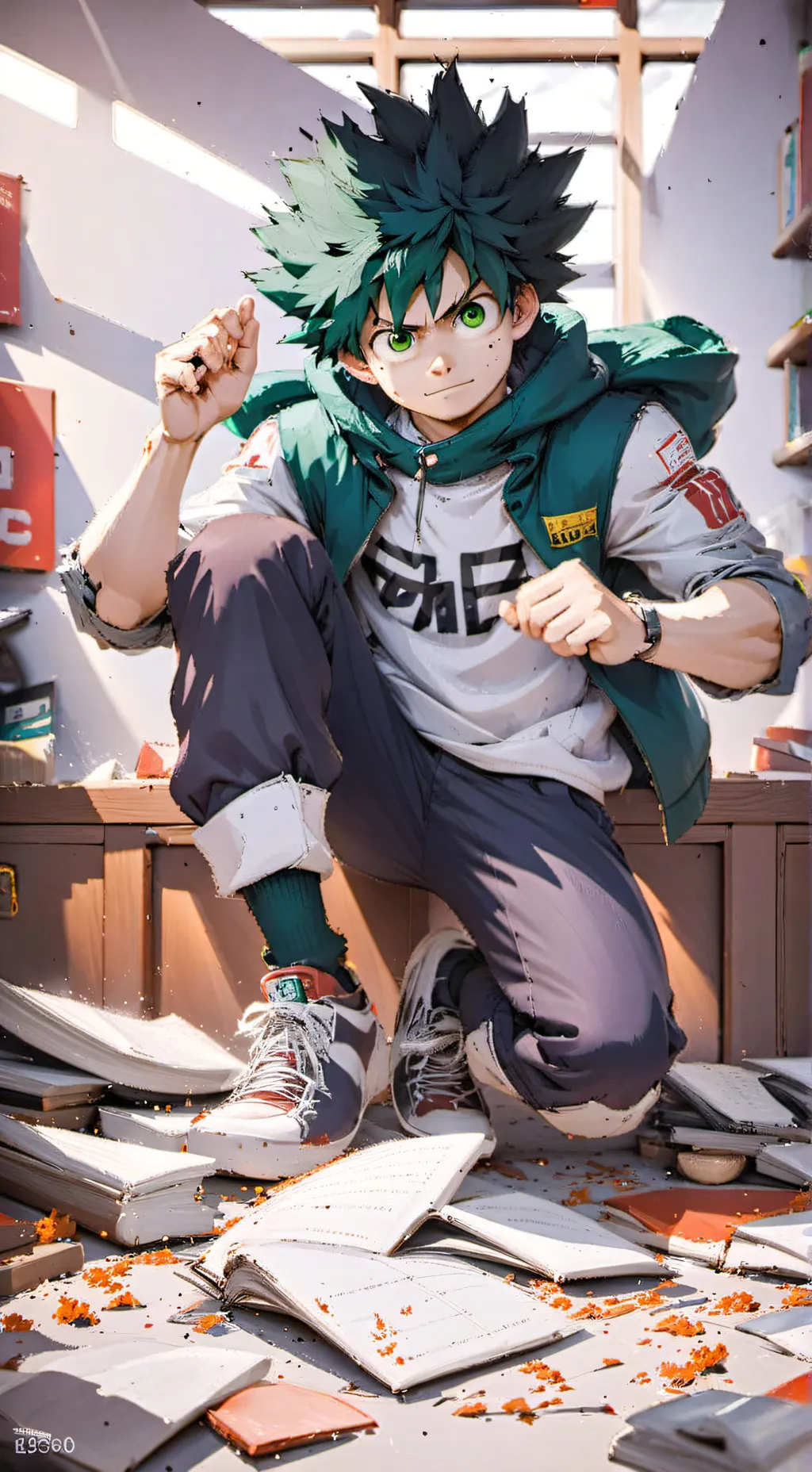 ai character: MHA gifts background