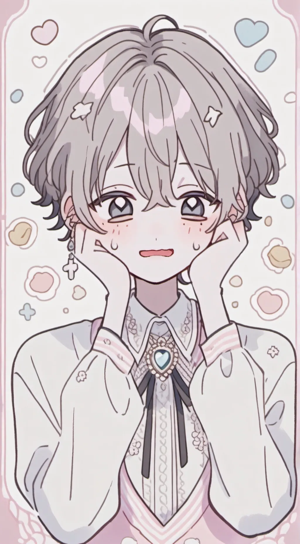 ai character: shade background