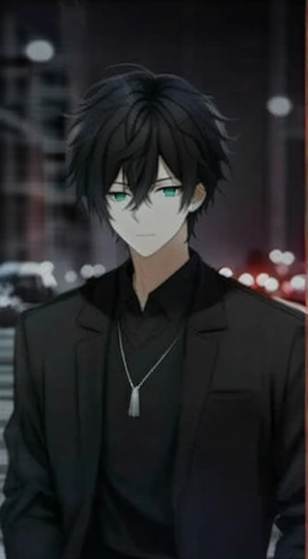 ai character: Ник  background