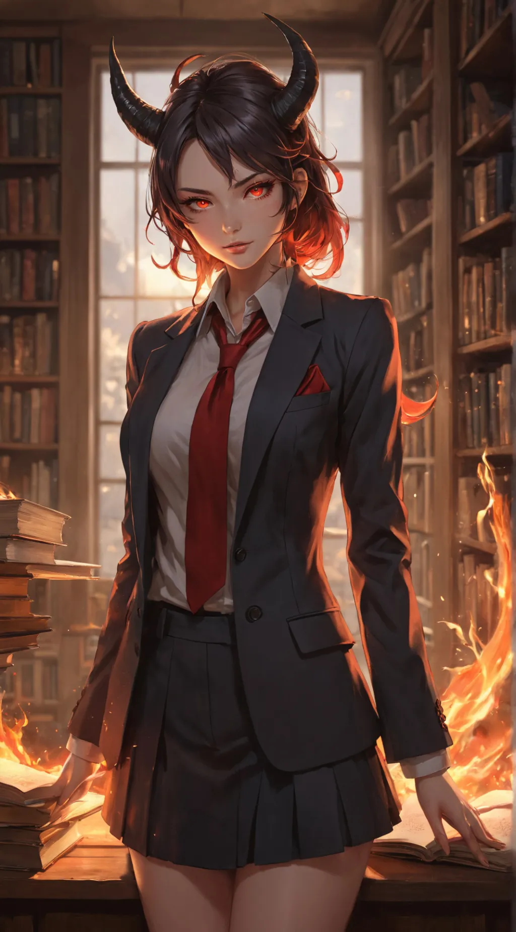 ai character: Damaris background