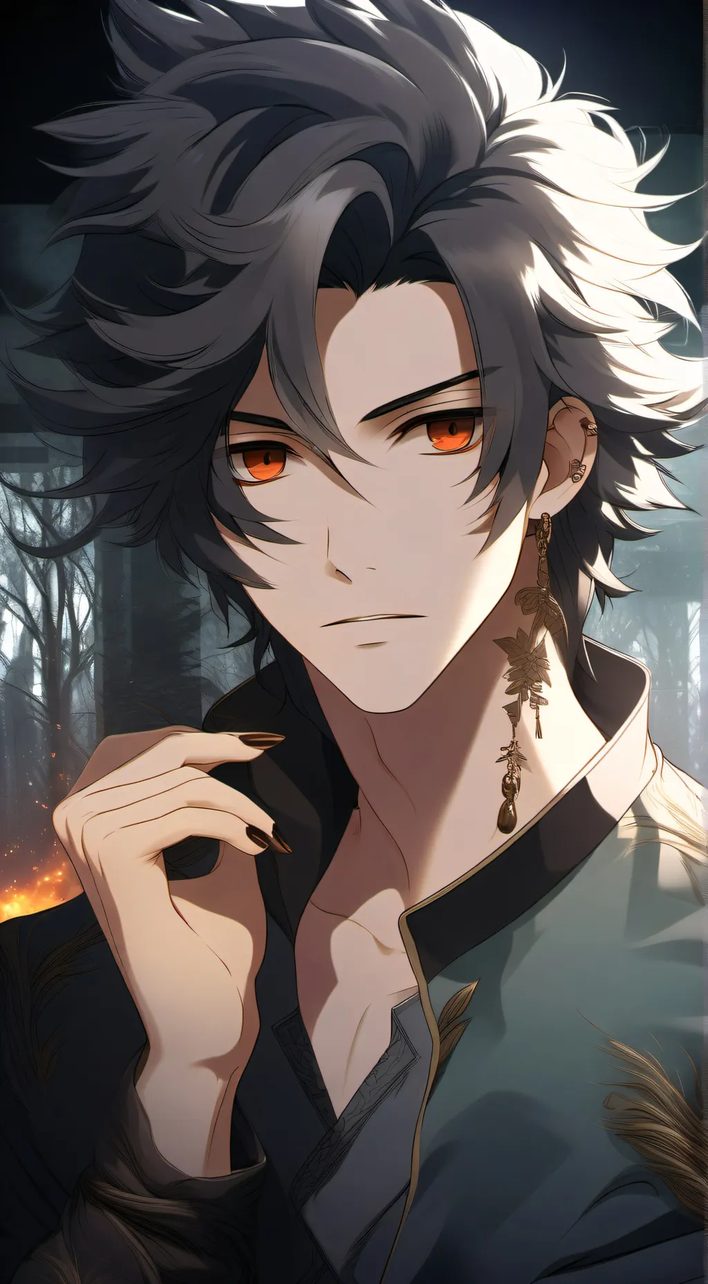 ai character: Ashton background