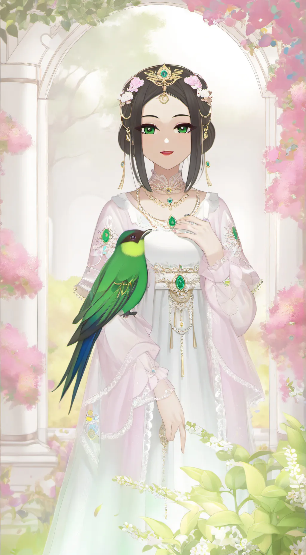 ai character: kailey background