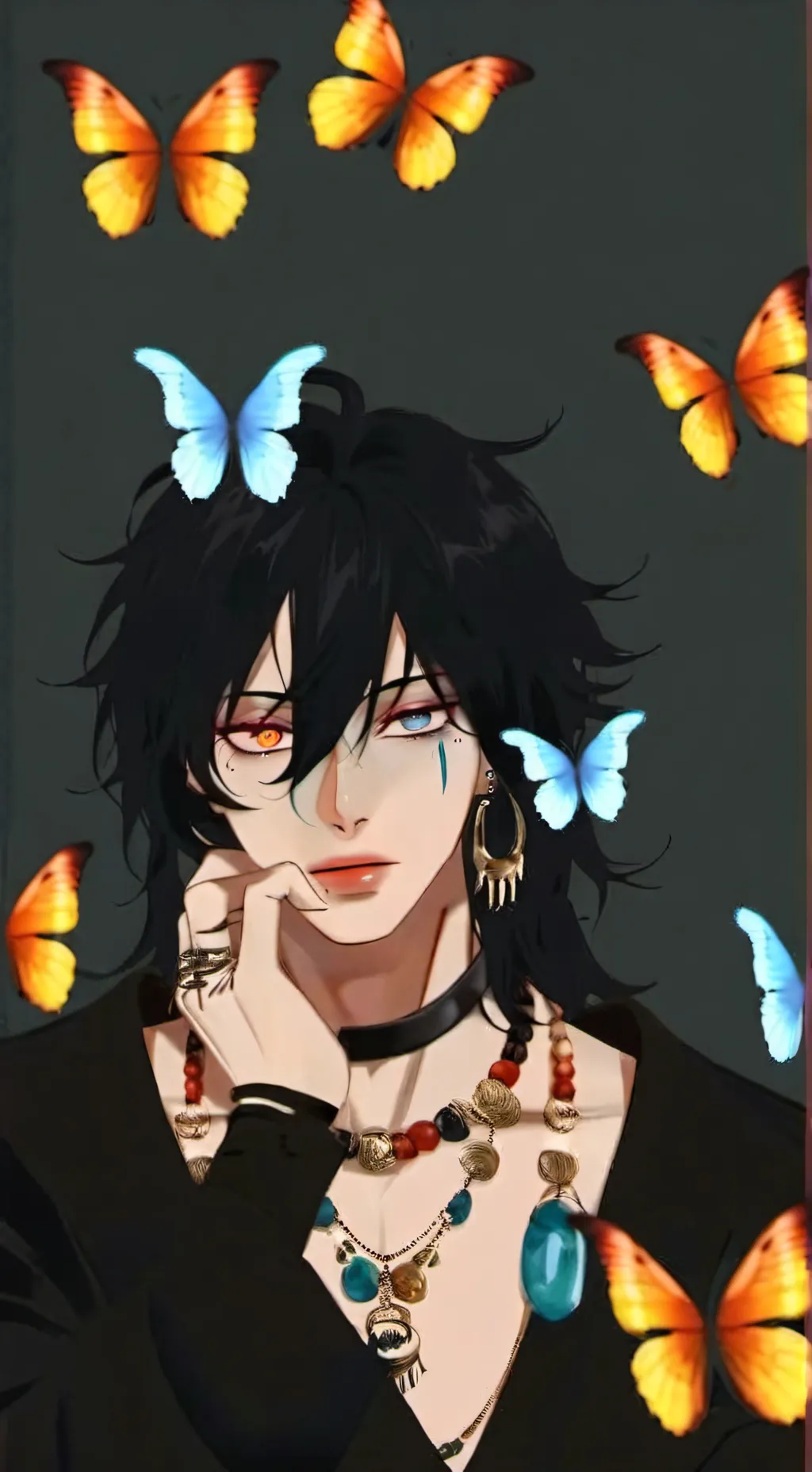 ai character: Michael  background