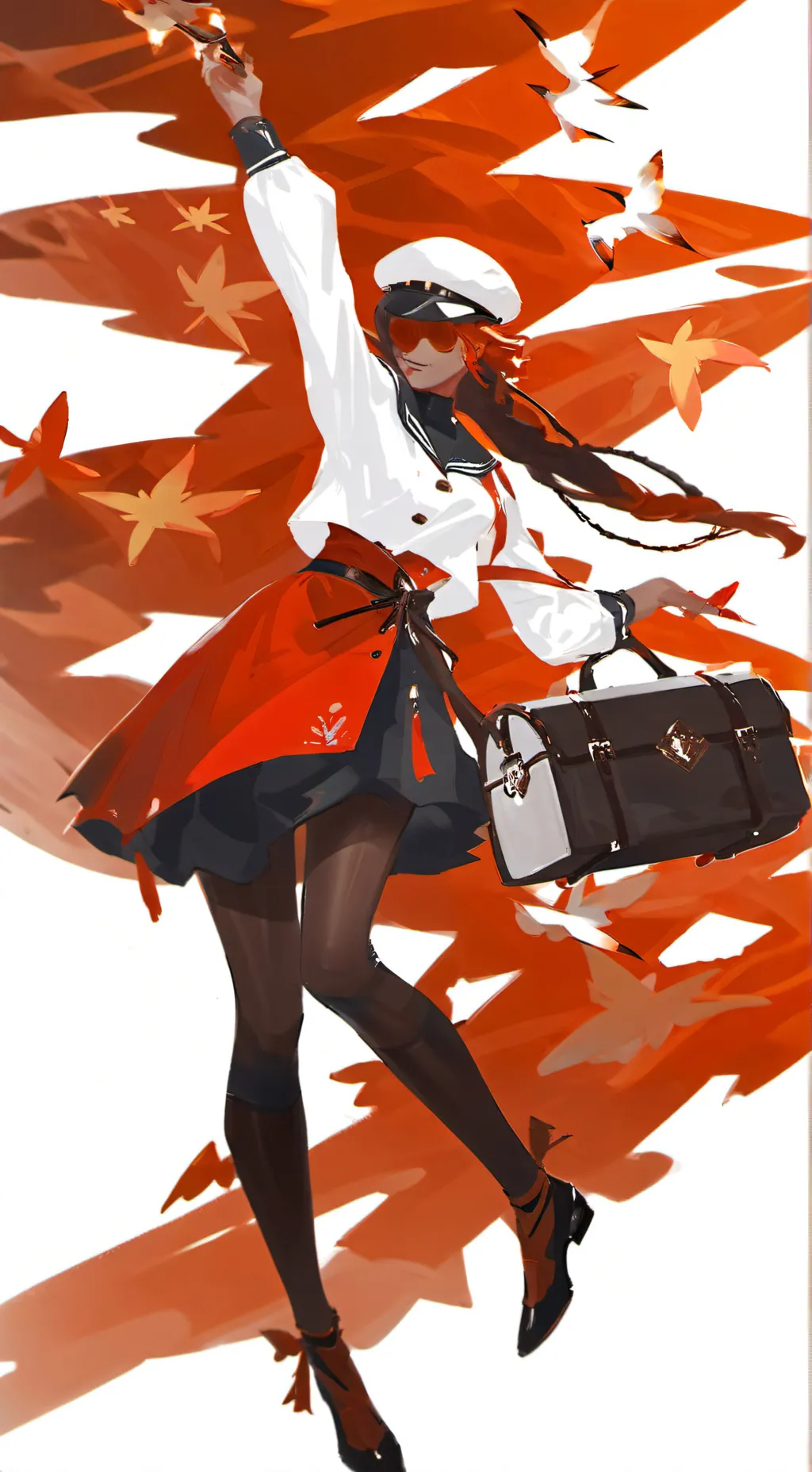 ai character: lone background